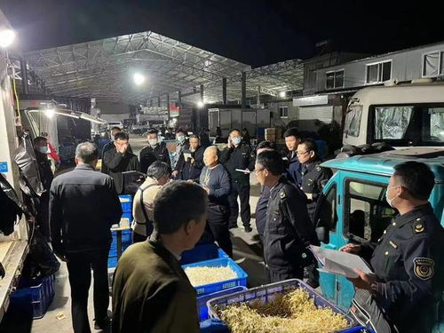 凌晨出擊，蘭陵縣市場監管局夜查食用農產品零售安全
